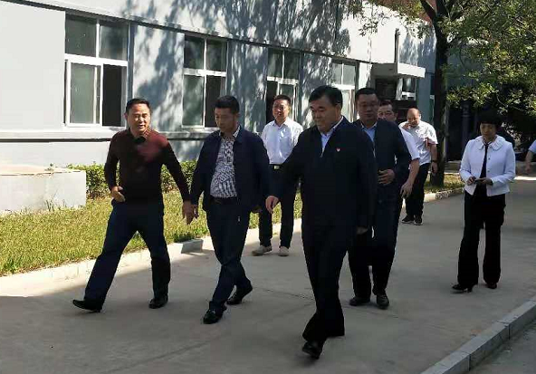 周口市委布告刘继标一行到西区水