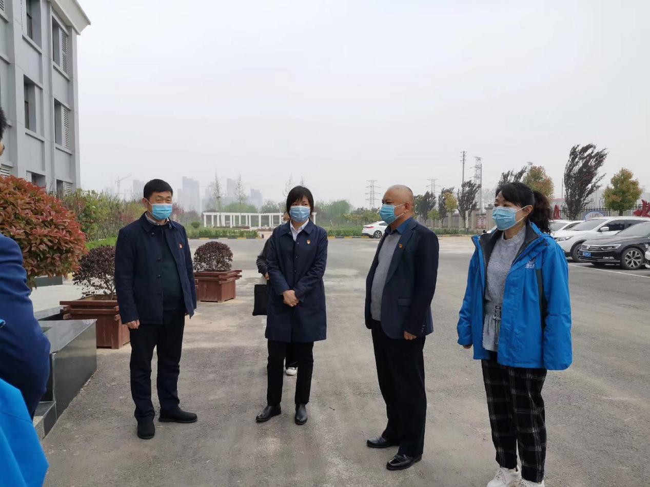 市直工委带领到临周口银龙水务无限公司调研党建任务