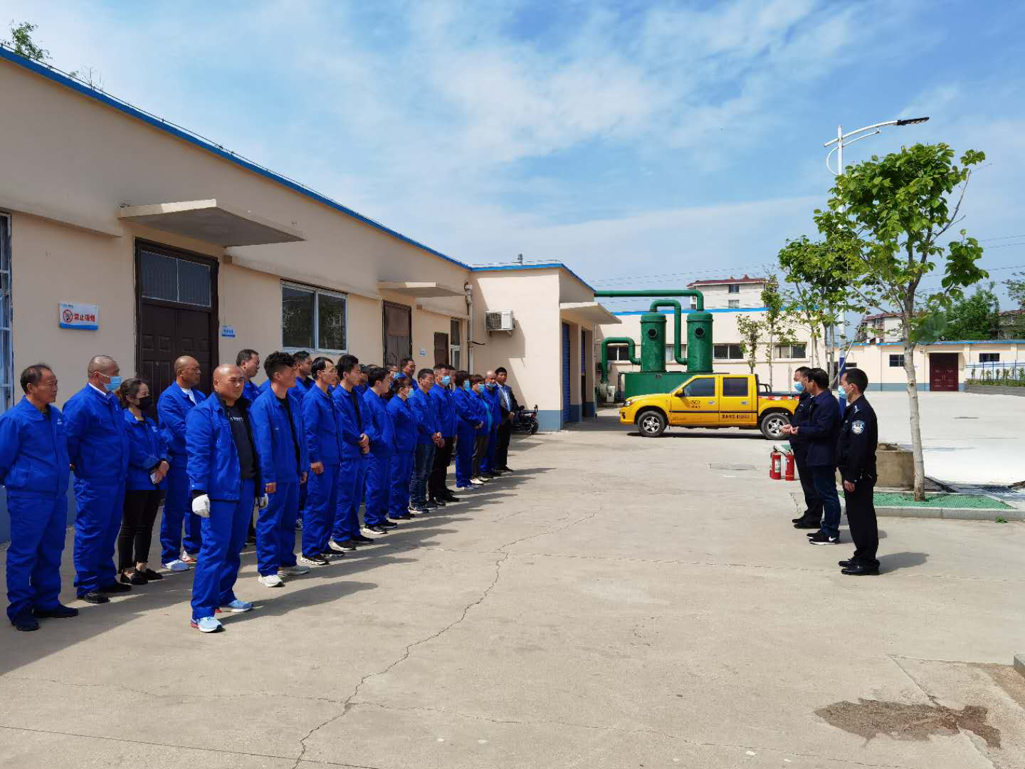 展开宁静应急练习训练 保驾护航都会供水